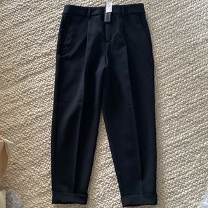 Banana Republic black slacks .